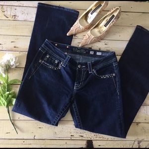 Dark wash easyboot miss me jeans